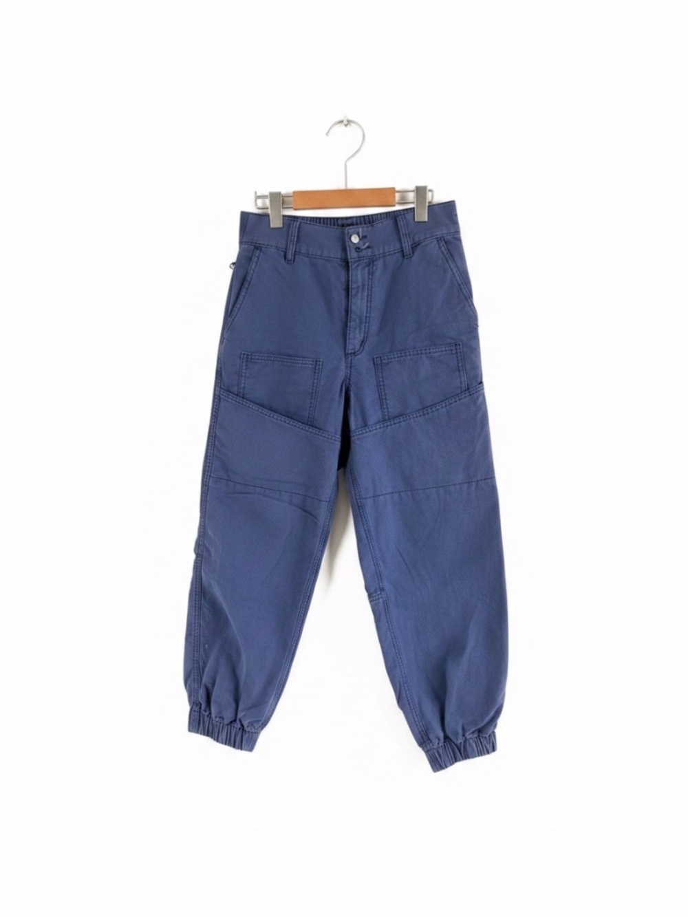 BDG Urban Outfitters Blue Utility Elastic Waist Jogger Cargo Pants Size S